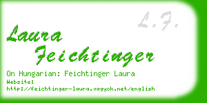 laura feichtinger business card